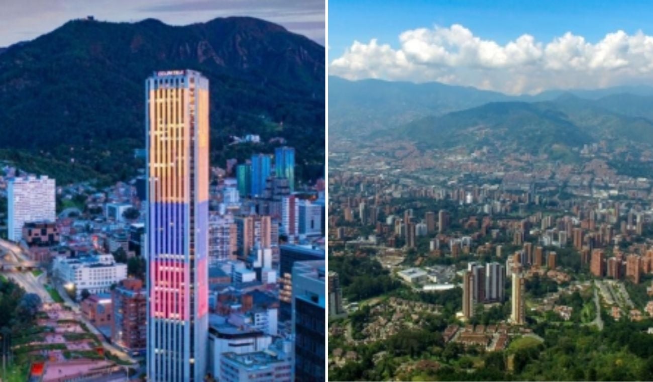 Bogotá y Medellín