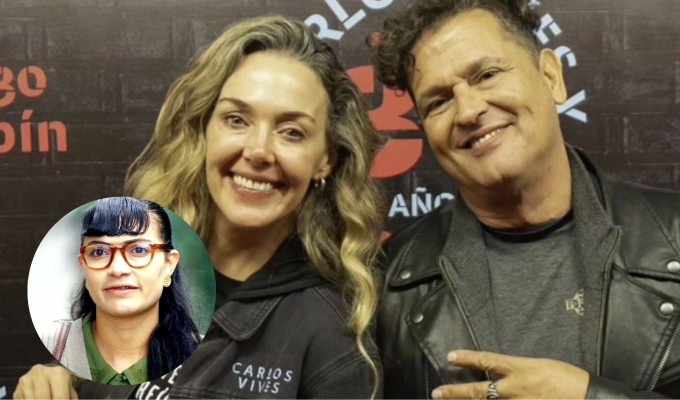 Carlos Vives y Claudia Elena Vásquez