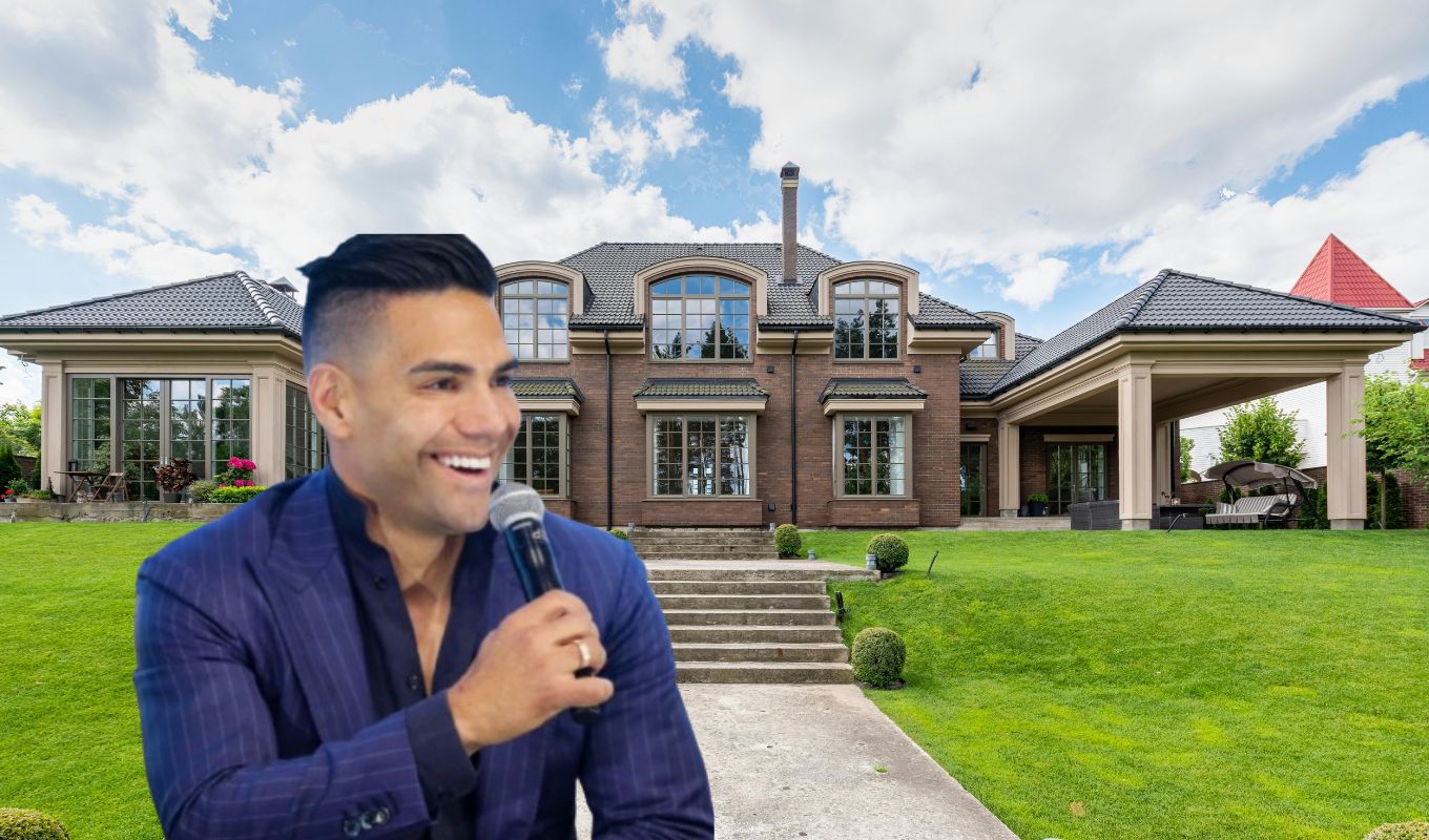 Una mansión y Falcao