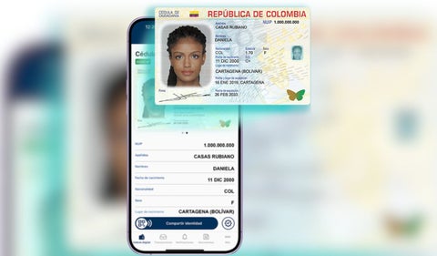 Cédula Digital Colombia