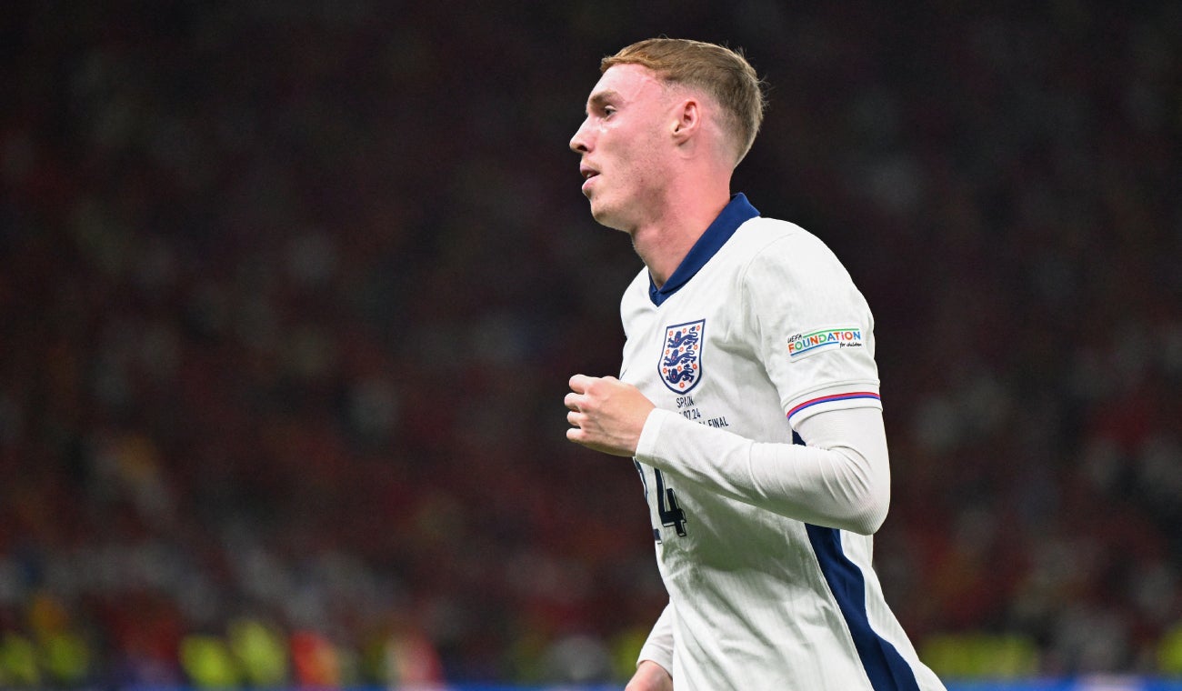 Cole Palmer de Inglaterra en la Eurocopa