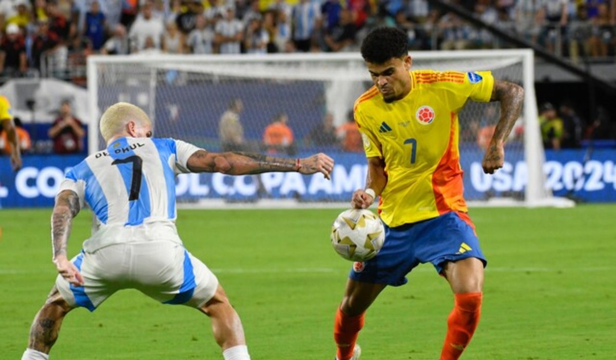 Colombia vs Argentina en la final de la Copa América