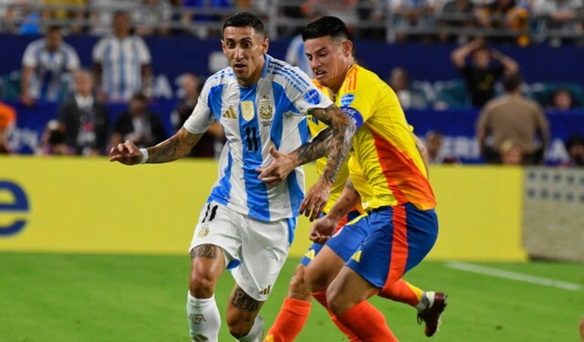 Colombia vs Argentina en la final de la Copa América