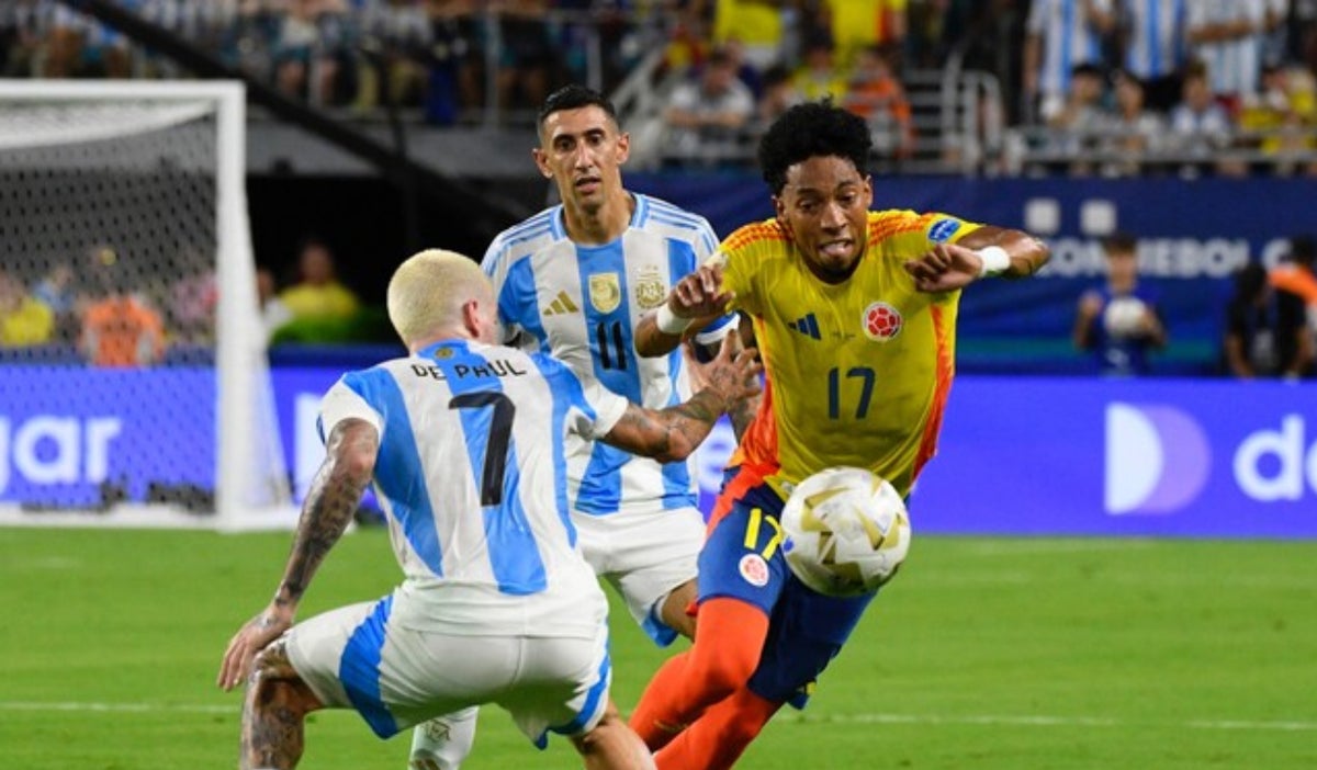 Colombia vs Argentina en la final de la Copa América