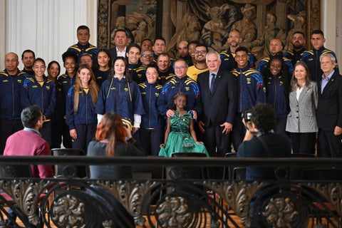 Delegación colombiana