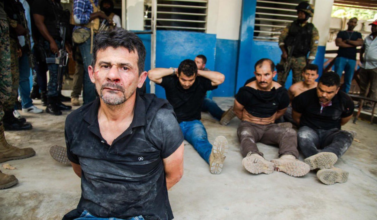 Colombianos detenidos en Haití