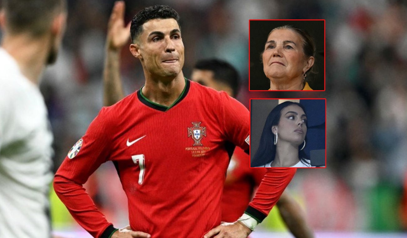 Lágrimas de un campeón: el conmovedor apoyo de Georgina y Dolores a Cristiano Ronaldo