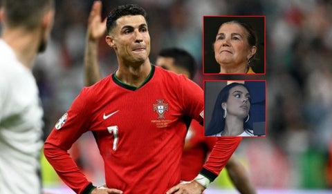 Lágrimas de un campeón: el conmovedor apoyo de Georgina y Dolores a Cristiano Ronaldo
