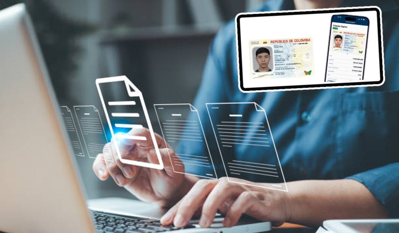 Documentos con la cédula digital