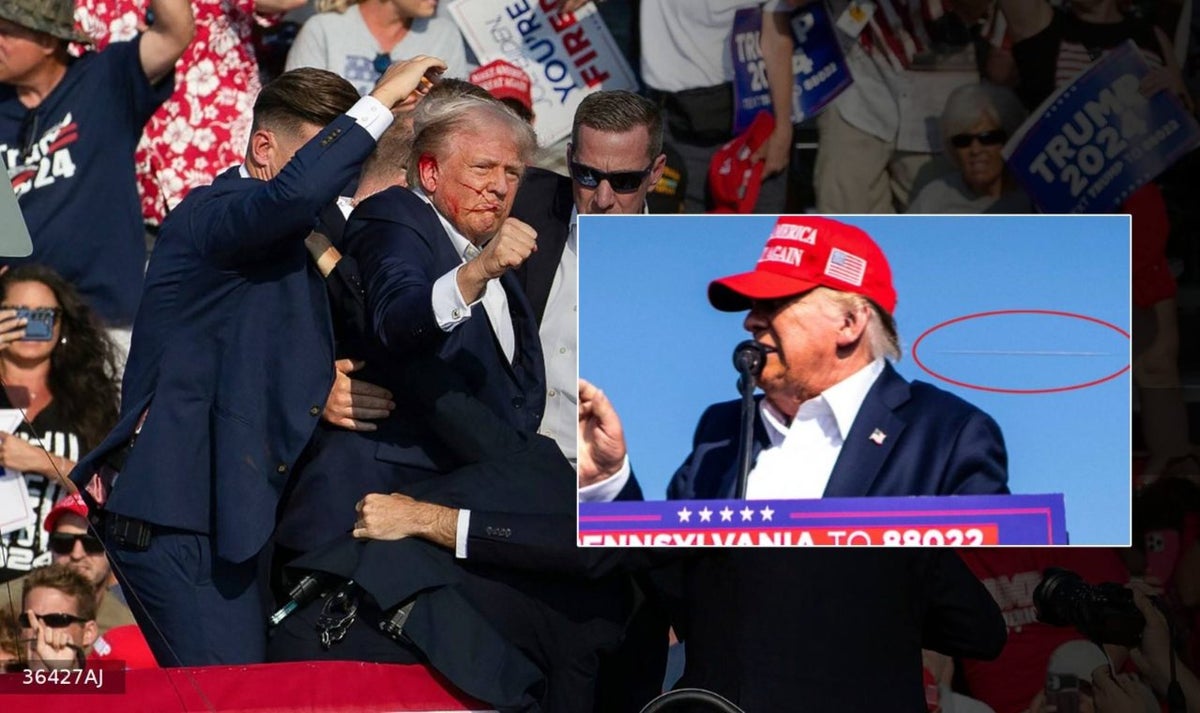 Donald Trump bala