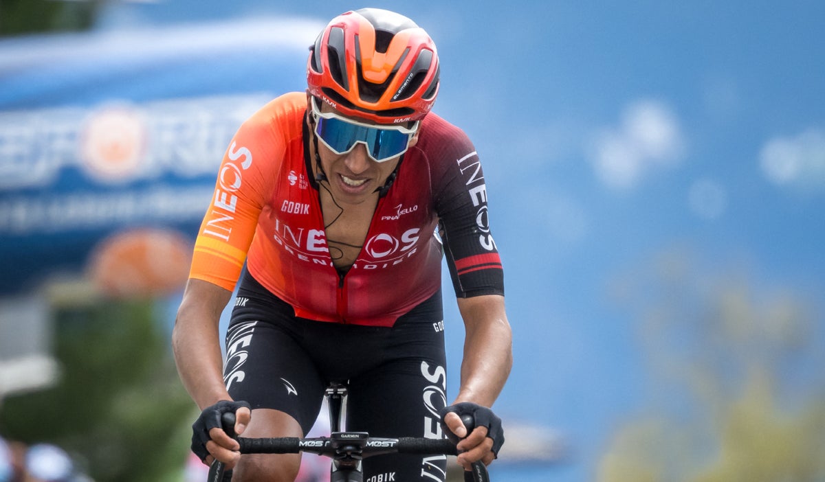 Egan Bernal en el Tour de Francia