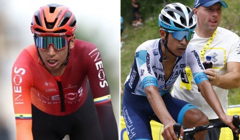 Egan Bernal - Santiago Buitrago