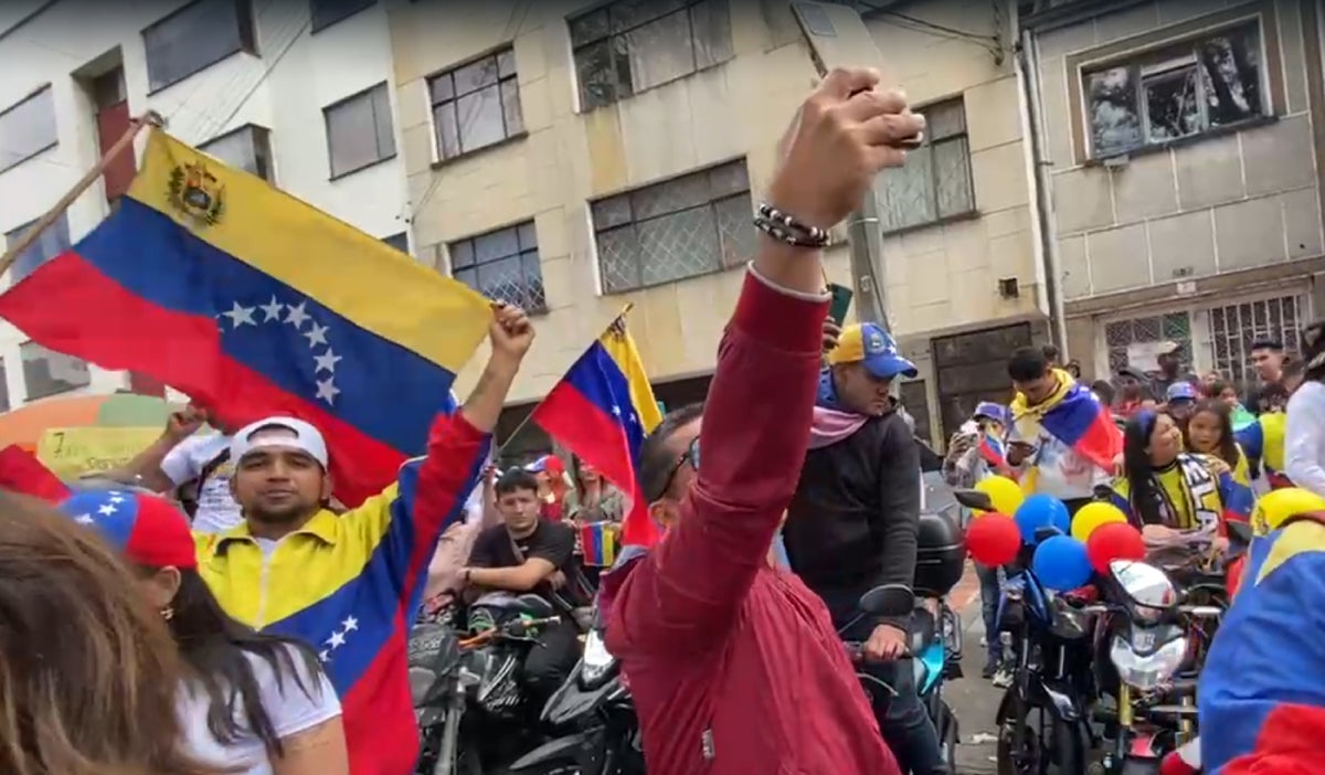 Venezolanos en Bogotá