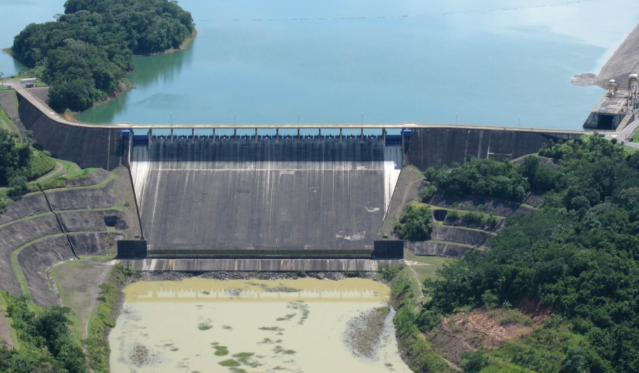 Embalse para energía