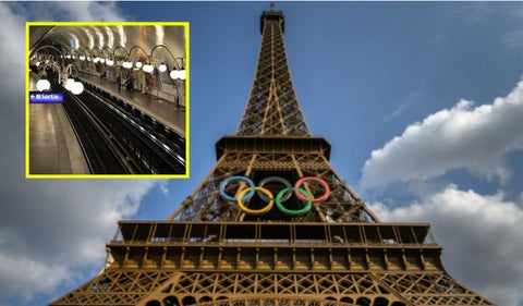 Estaciones del Metro cerradas en Paris por los Juegos Olímpicos