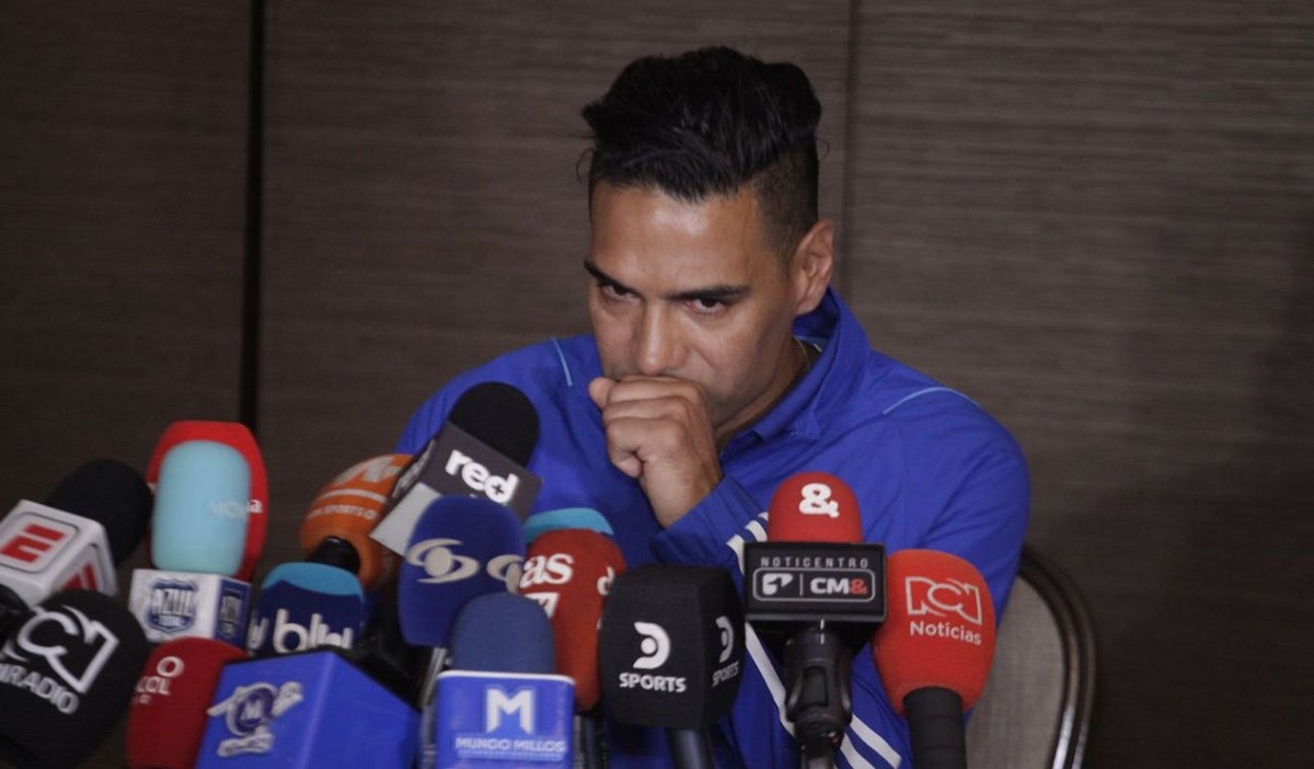 Falcao presentado en Millonarios