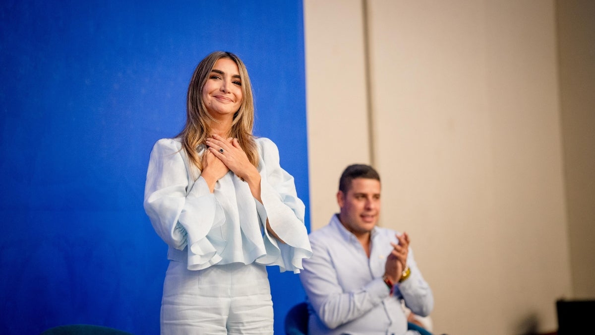 Nadia Blel, presidenta del Partido Conservador