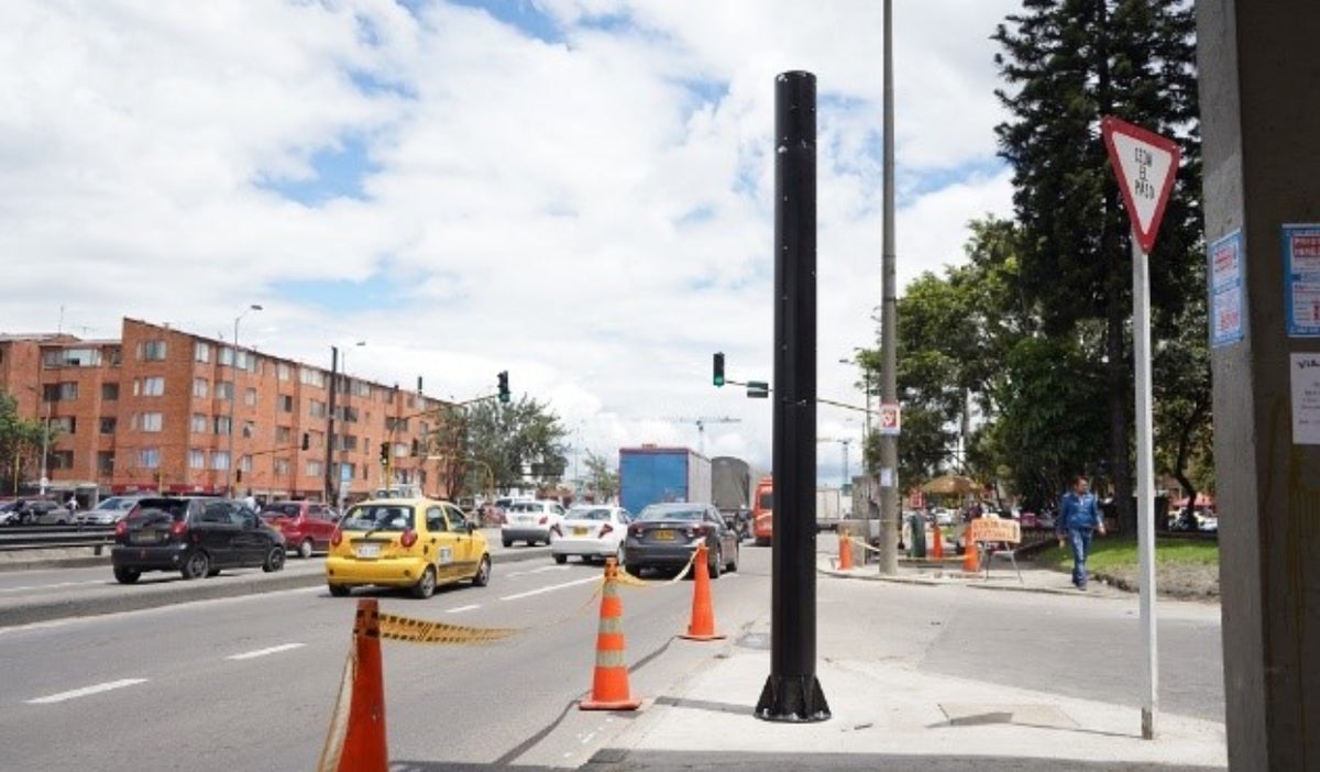 Cámaras de fotomultas en Bogotá
