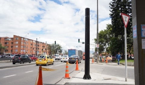 Cámaras de fotomultas en Bogotá