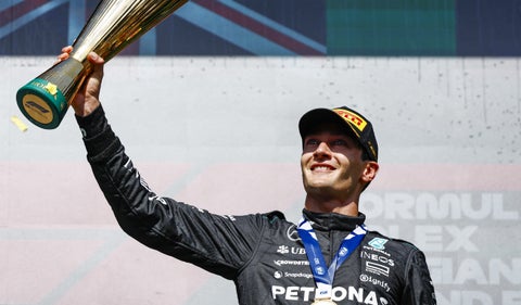 "George Russell gana Gran Premio de Bélgica de F1