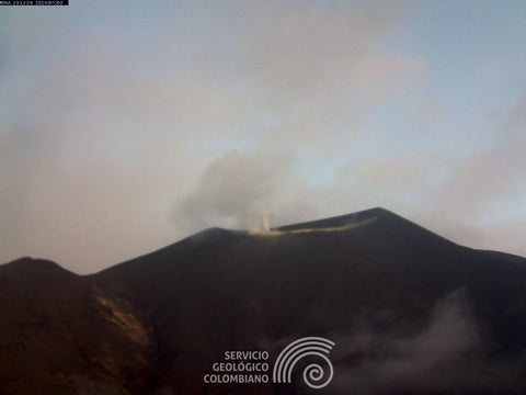 Volcán Puracé regresa a alerta amarilla luego de dos meses