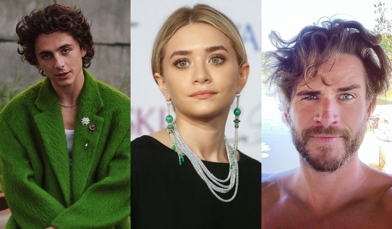 Timothée Chalamet, Ashley Olsen, Liam Hemsworth