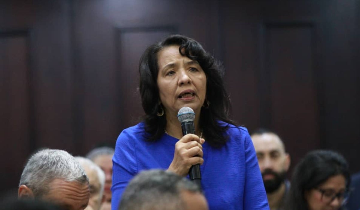 La diputada Ilenia Medina, secretaria general del Partido Patria Para Todos