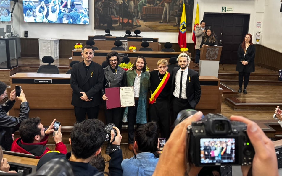 Banda Morat en el Concejo de Bogotá