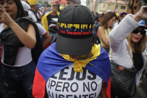 Votaciones de Venezolanos en Bogotá