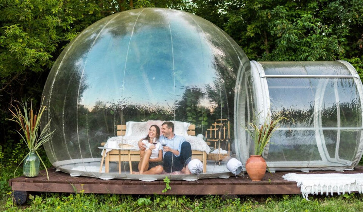 Glamping, el lugar favorito de los infieles