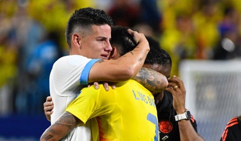 James Rodríguez brilló en la victoria de Colombia ante Uruguay