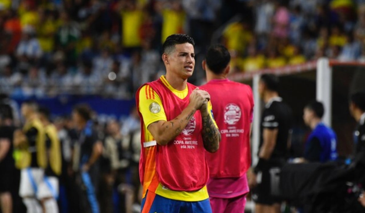 James Rodríguez en la Copa América