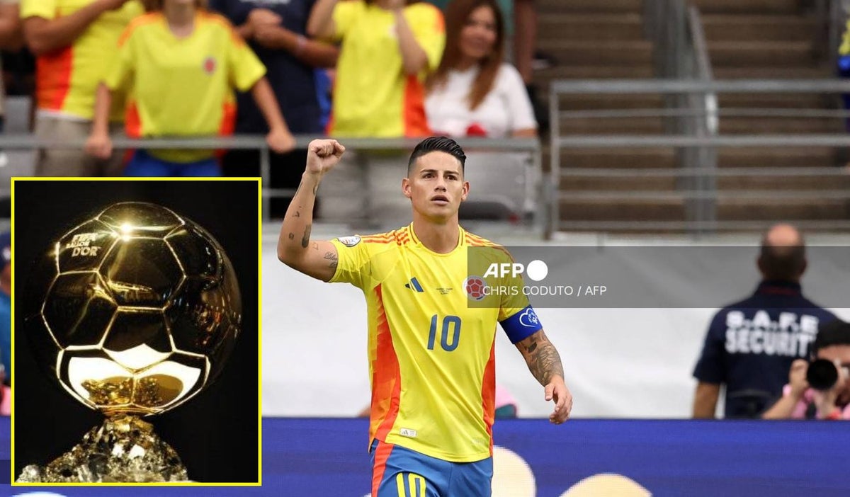 James Rodríguez y el Balón de Oro