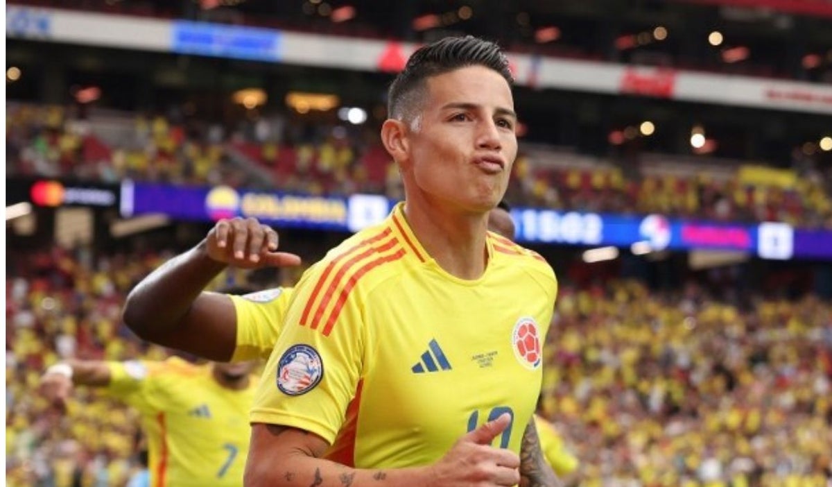 James Rodríguez Colombia vs Panamá