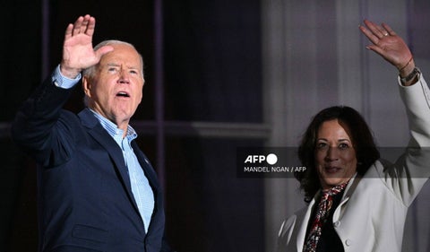 Joe Biden y Kamala Harris