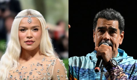Karol G y Nicolás Maduro