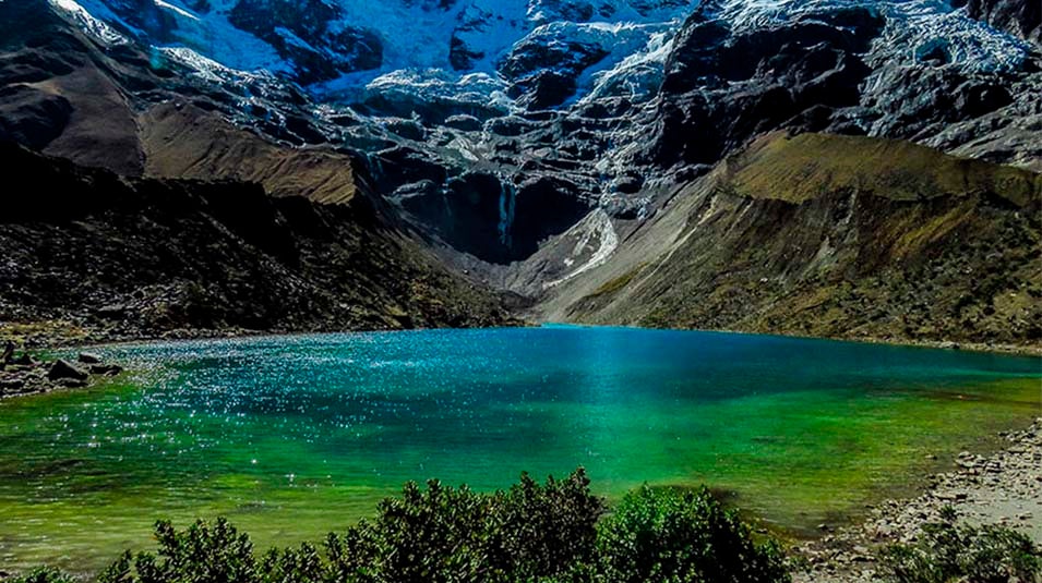 Laguna Humantay en Cusco, Perú