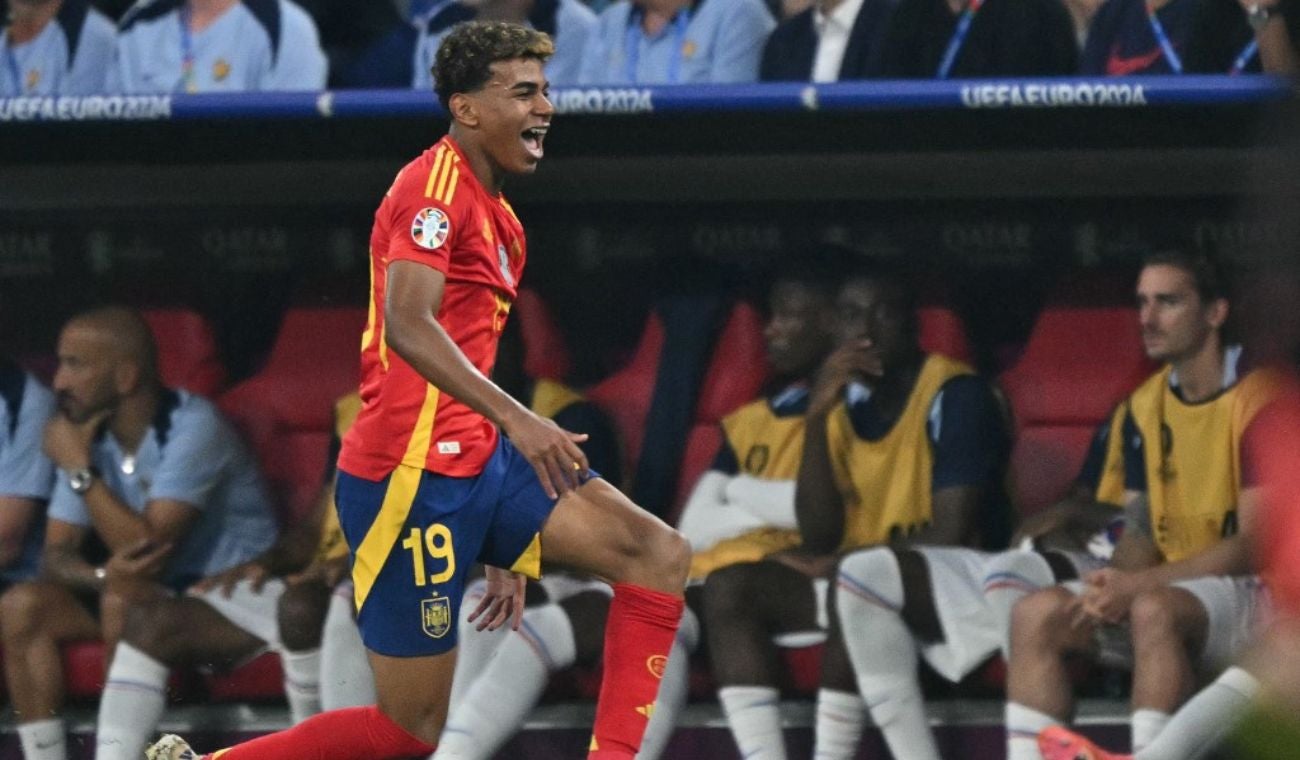Lamine Yamal - España vs Francia