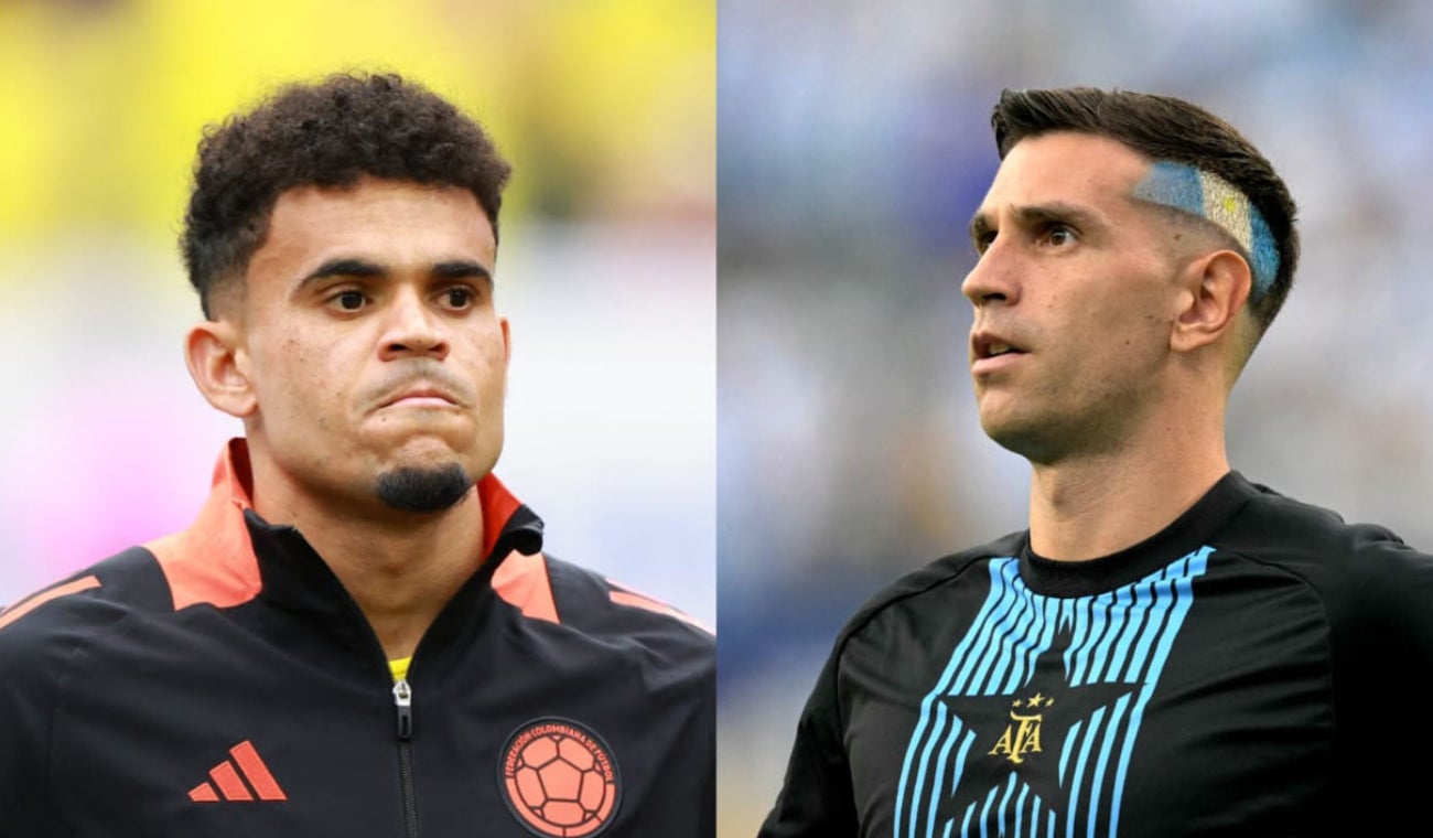 Luis Díaz y Emiliano Martínez