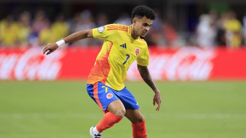Luis Díaz en la Selección Colombia