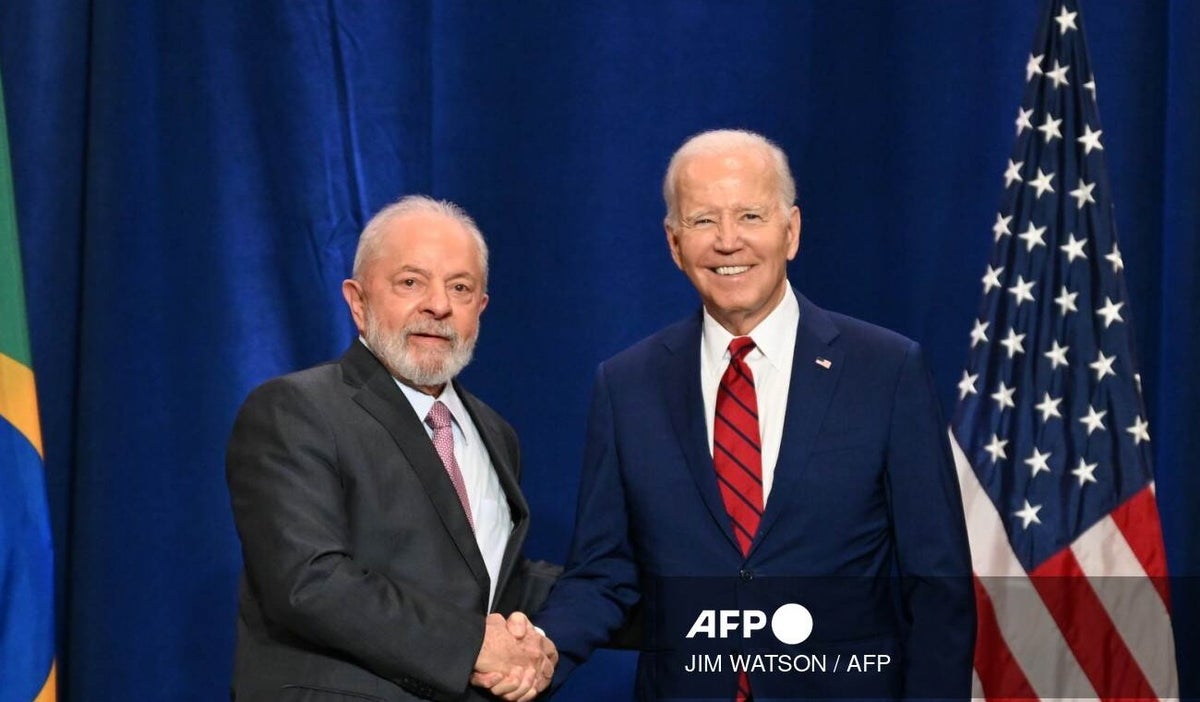 Lula da Silva y Joe Biden