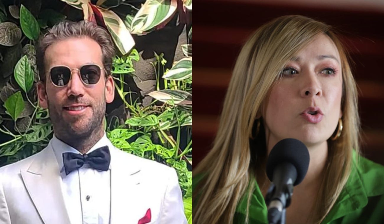 Martín Santos y Katherine Miranda