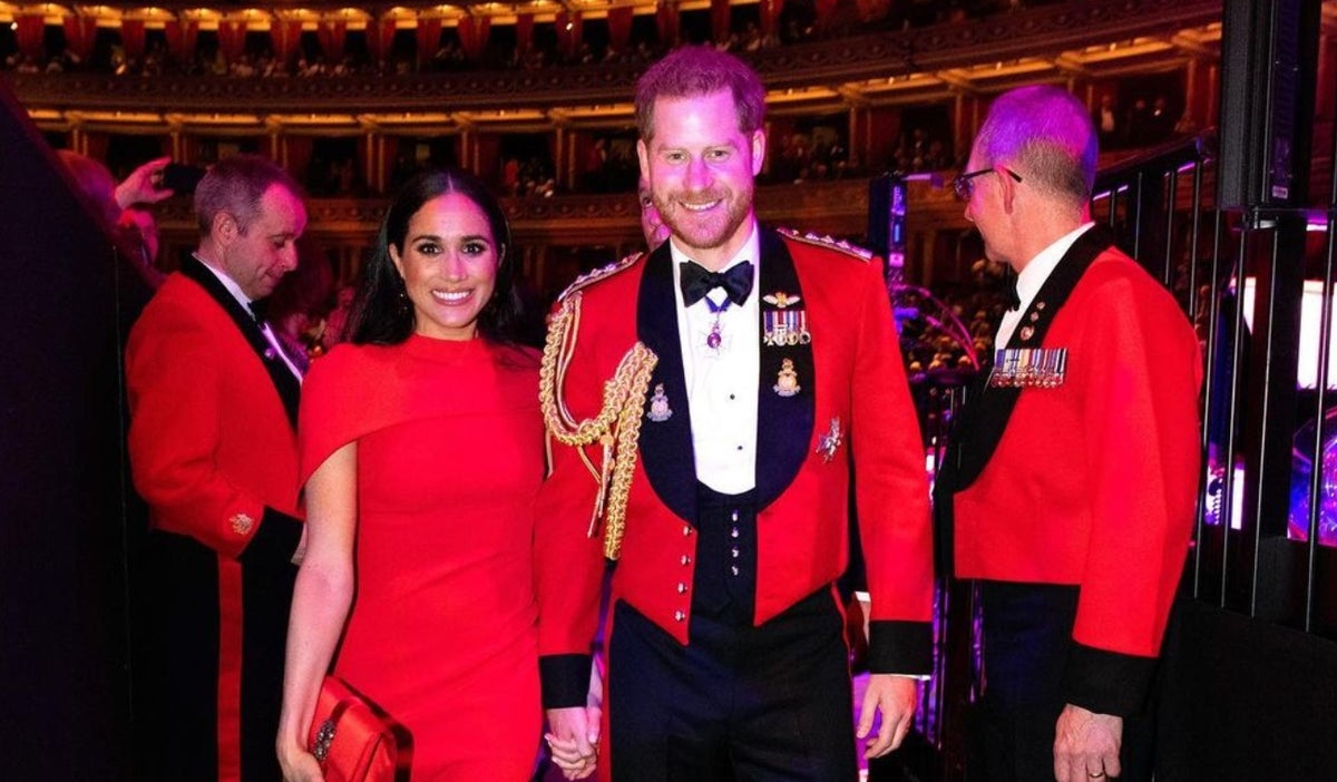 Meghan Markle y el príncipe Harry
