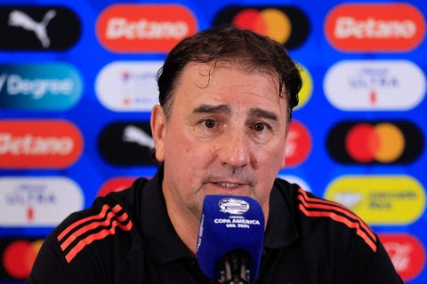 Néstor Lorenzo rueda de prensa antes de la final Copa América