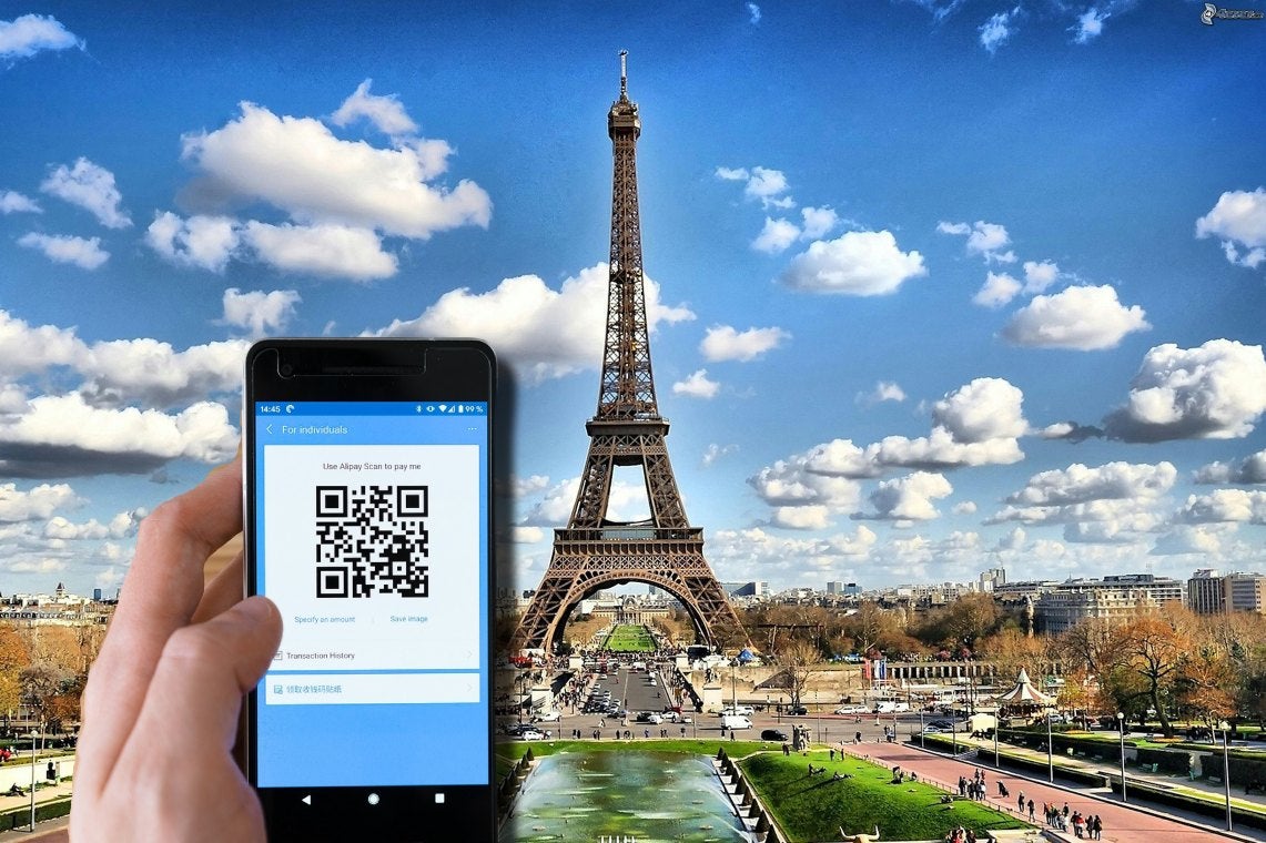 París código QR