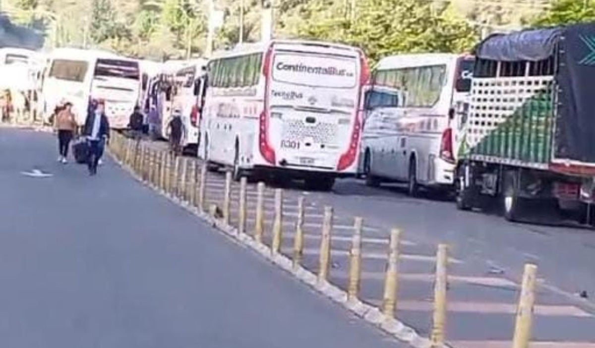 Paro de Camioneros en Nariño
