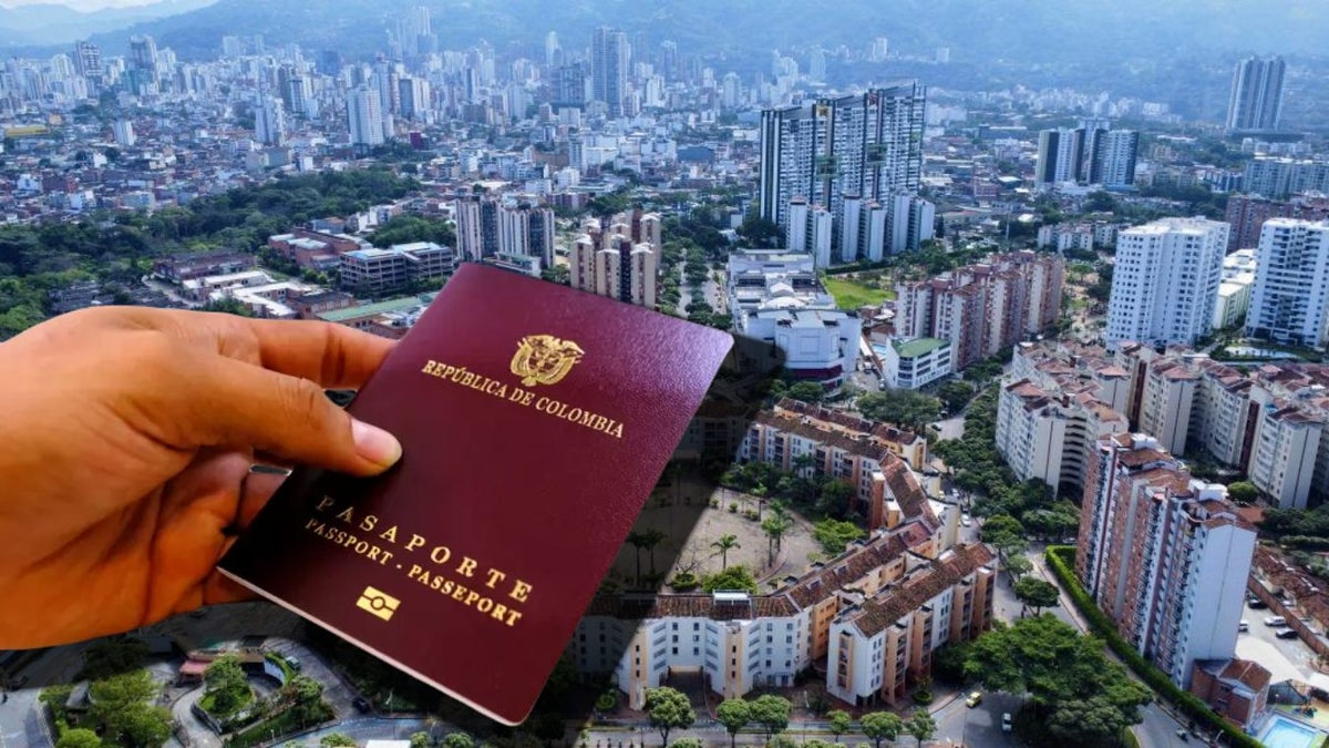 Pasaporte colombiano ciudad de Bucaramanga