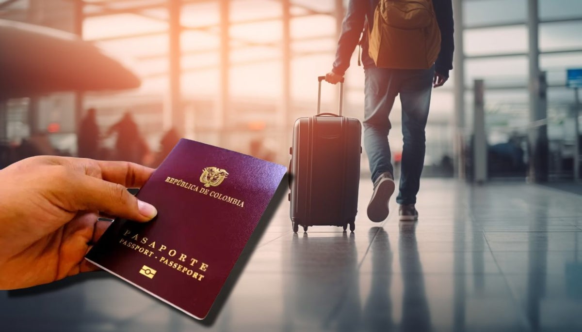 Pasaporte colombiano viajes