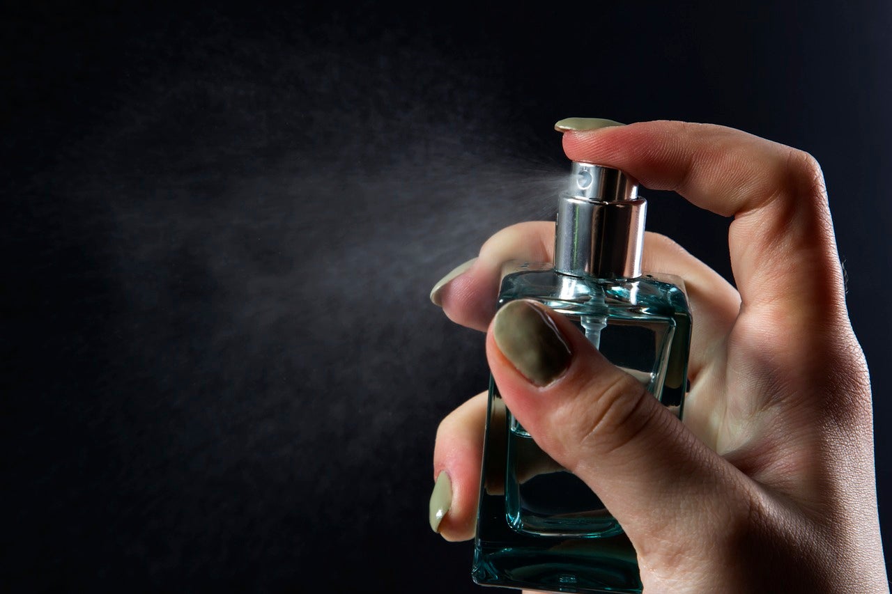 Lugares para aplicar perfume