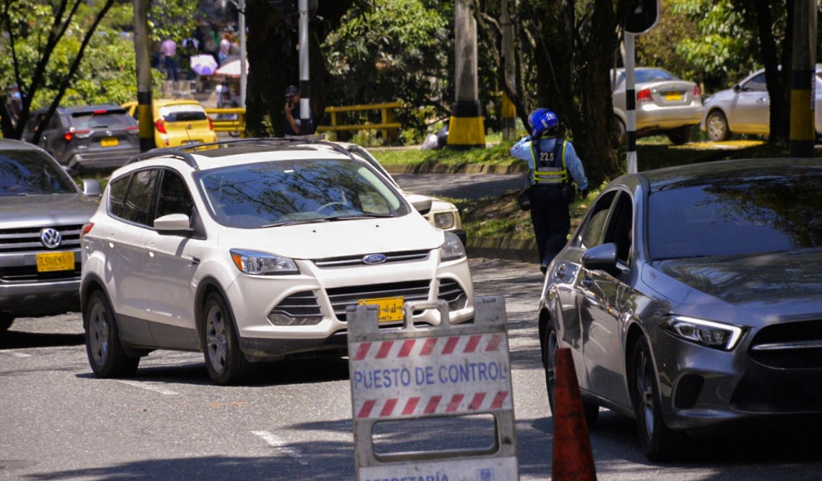 Pico y placa en Medellín